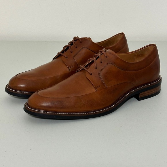 Cole Haan Mens Shoes British Tan Leather Warren Apron Toe